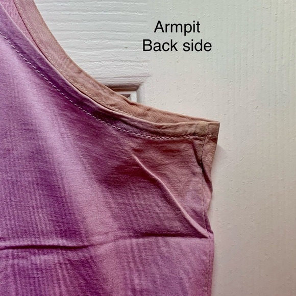 🌺 Vintage Hawaii! 1980's Sansei Lavender and Teal Tanktop, Size L 🌴 - Picture 8 of 11